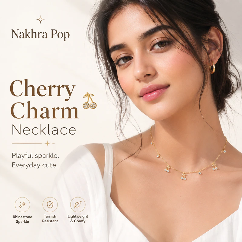 Cherry Charm Necklace — view 1 of 7