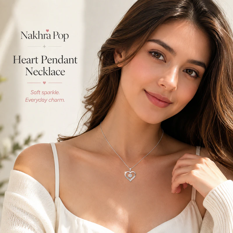 Heart Pendant Necklace — view 1 of 7