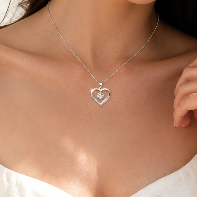 Heart Pendant Necklace — image 1 of 9